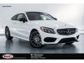 2018 Polar White Mercedes-Benz C 300 Coupe  photo #1