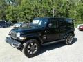 2018 Black Jeep Wrangler Unlimited Sahara 4x4  photo #1
