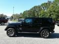 2018 Black Jeep Wrangler Unlimited Sahara 4x4  photo #2