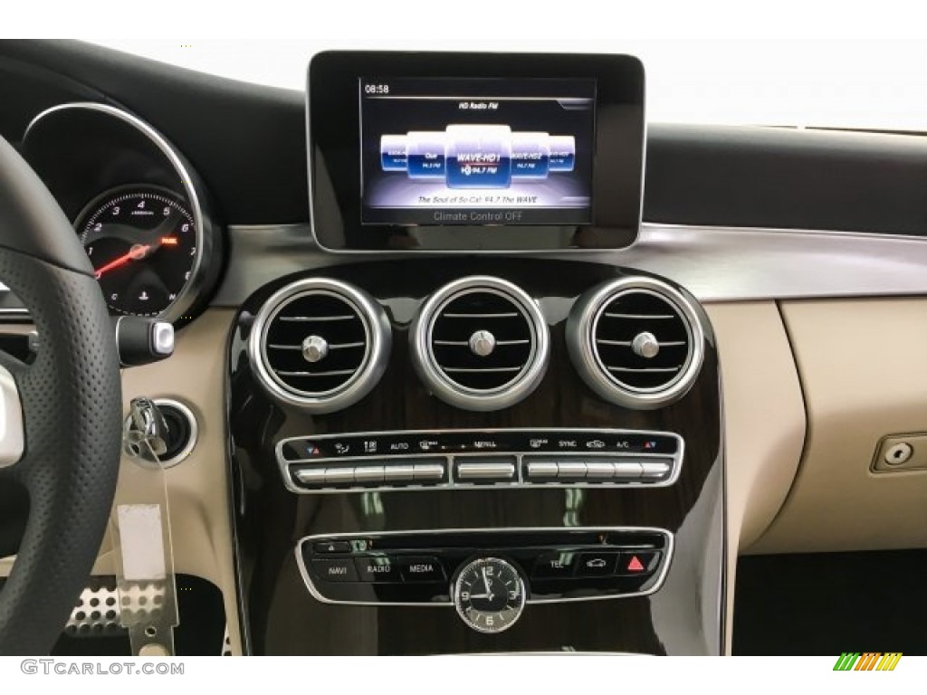 2018 C 300 Coupe - Polar White / Silk Beige/Black photo #6
