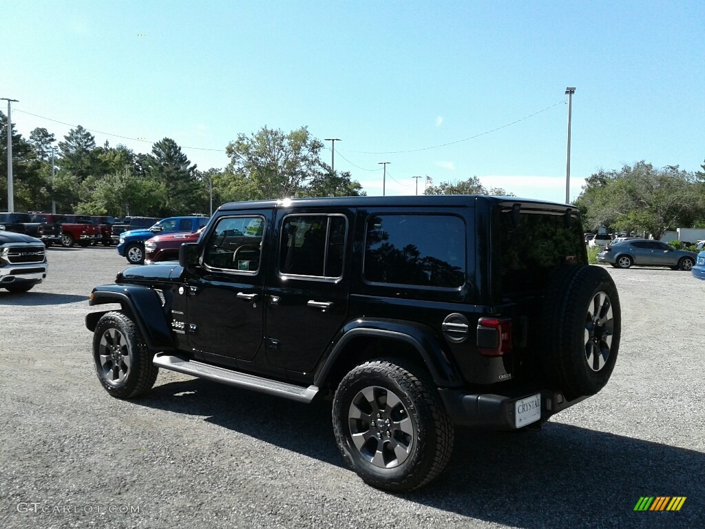 2018 Wrangler Unlimited Sahara 4x4 - Black / Black/Heritage Tan photo #3