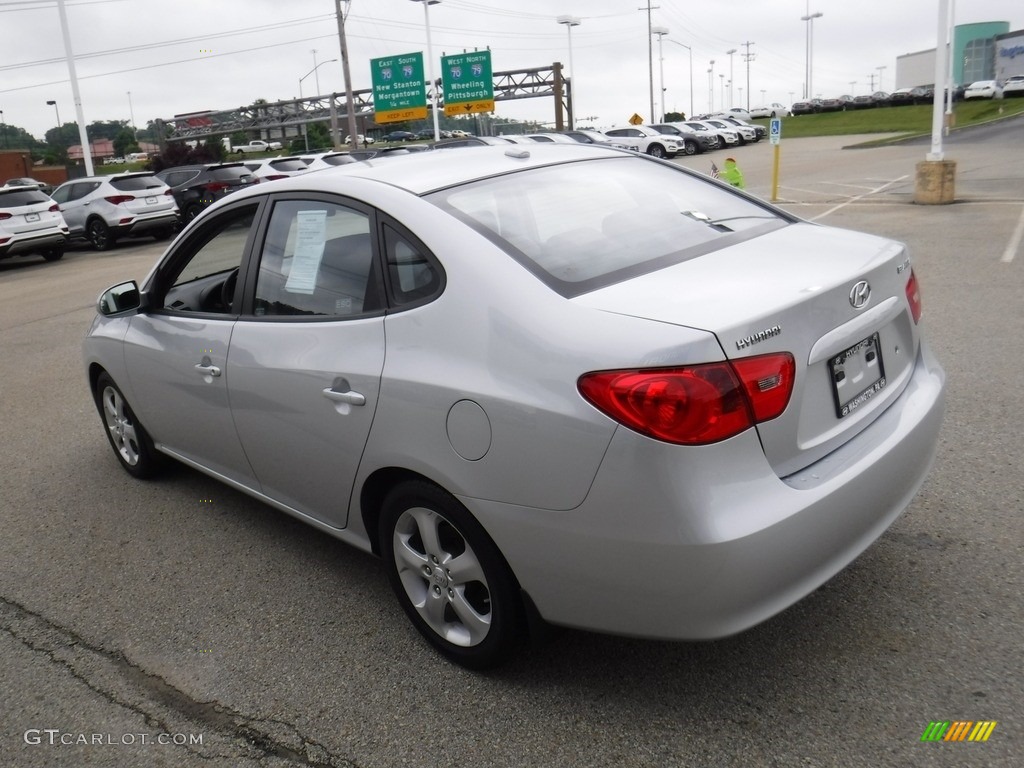 2009 Elantra GLS Sedan - Quicksilver / Black photo #7