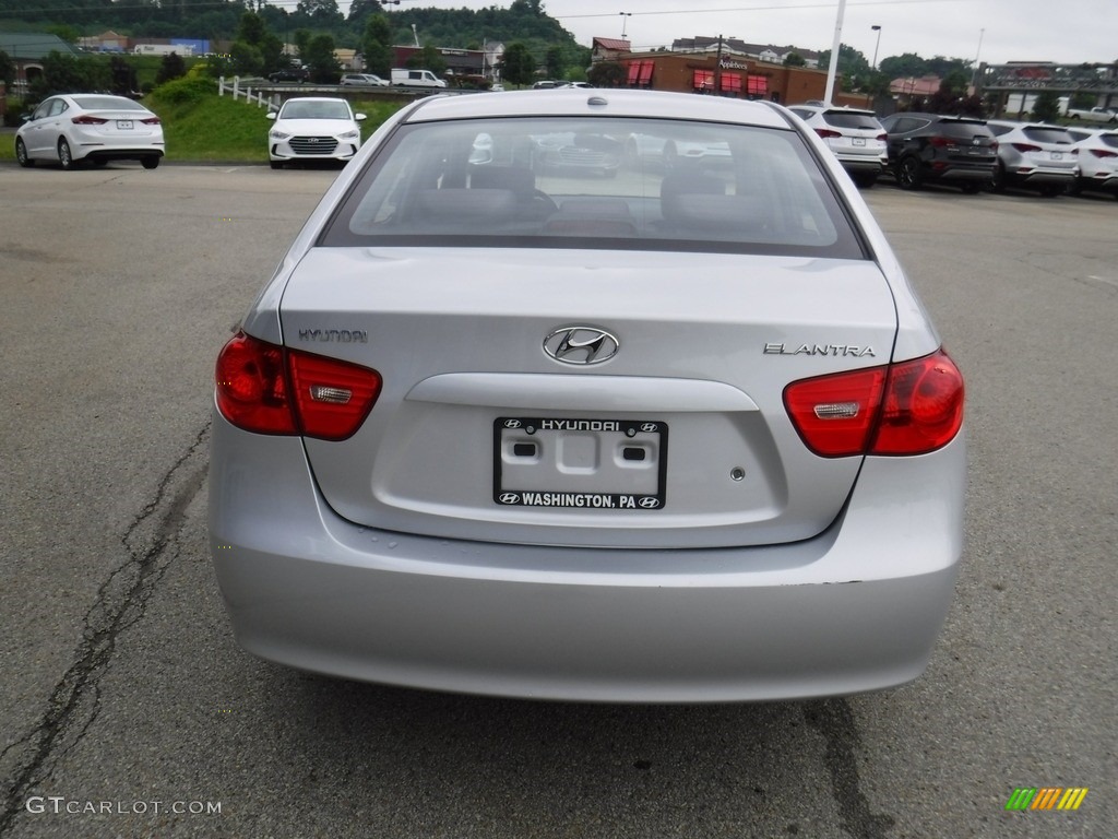 2009 Elantra GLS Sedan - Quicksilver / Black photo #8