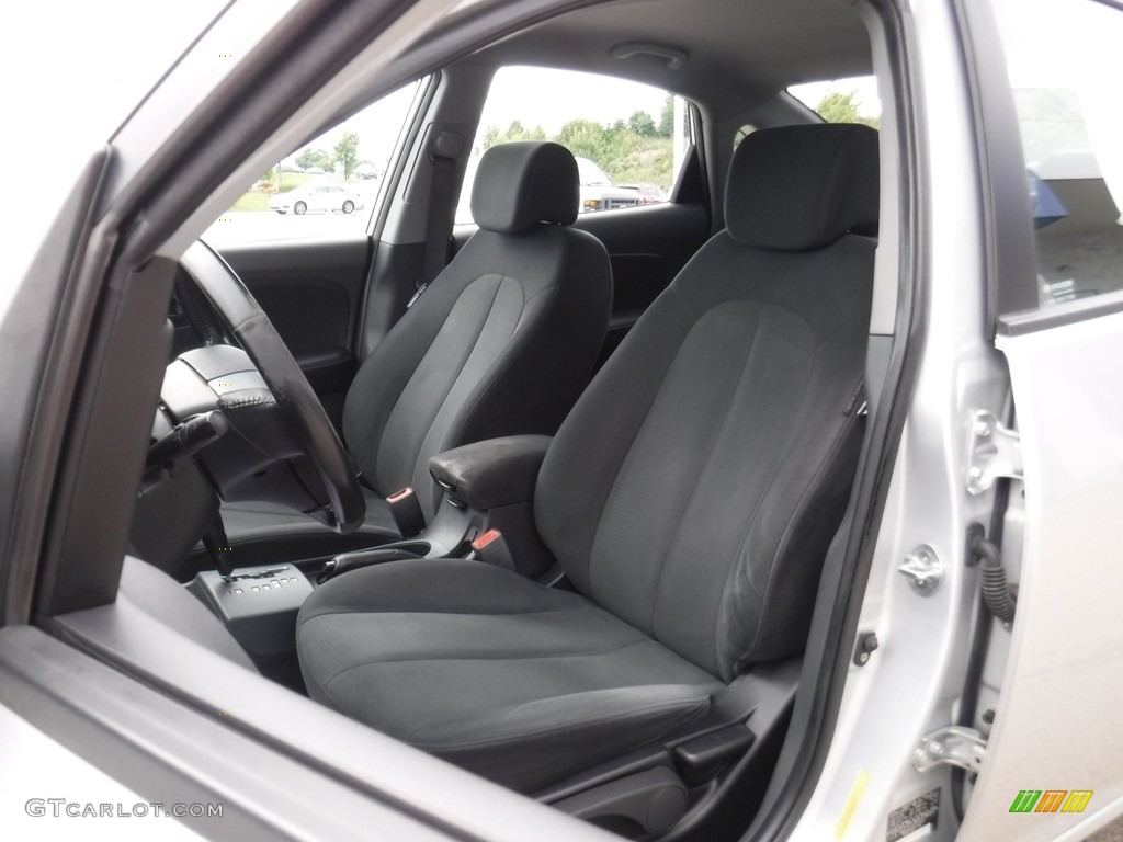 2009 Elantra GLS Sedan - Quicksilver / Black photo #11