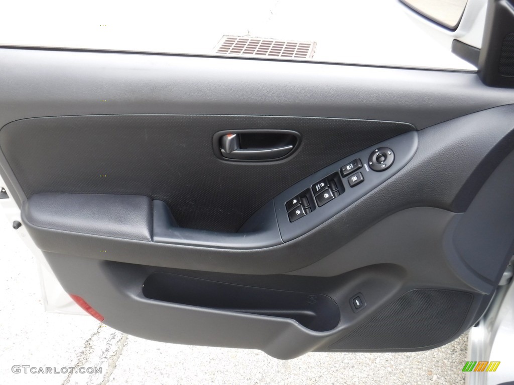 2009 Elantra GLS Sedan - Quicksilver / Black photo #13