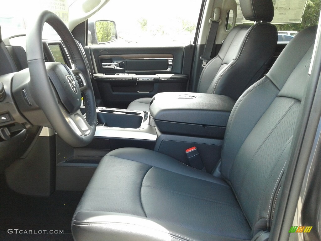 2018 1500 Laramie Crew Cab - Granite Crystal Metallic / Black photo #9