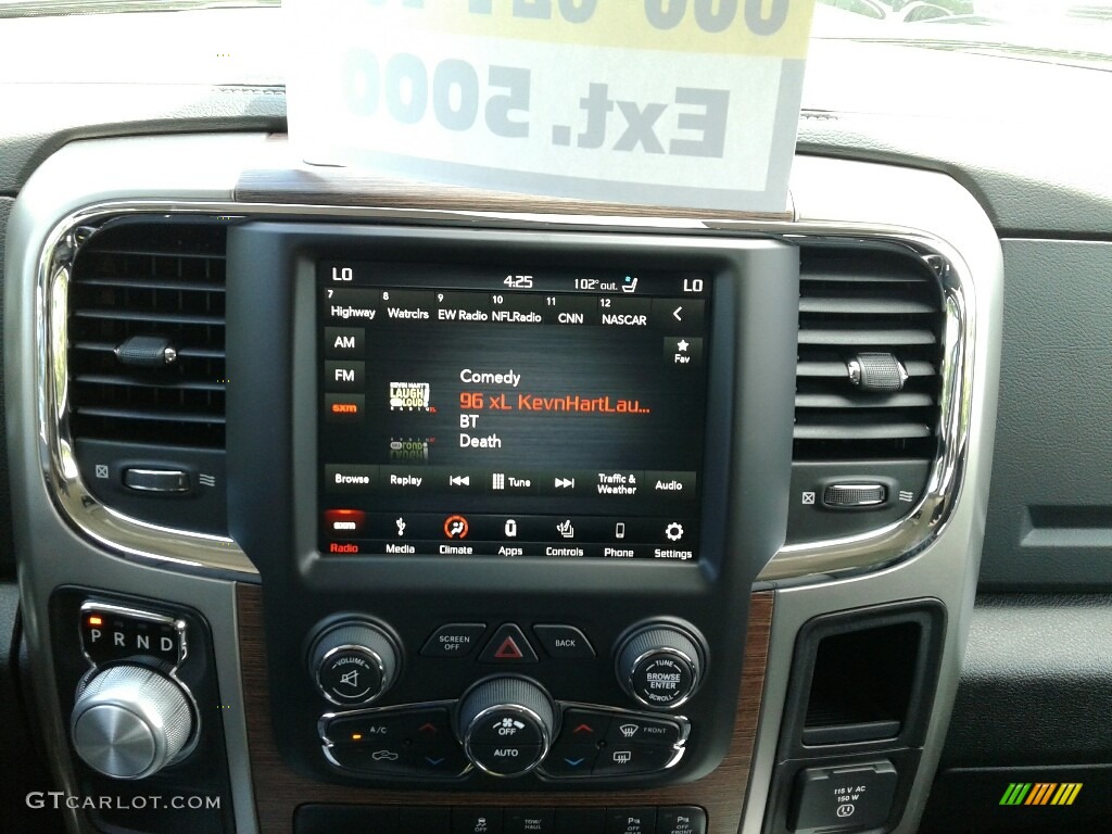 2018 1500 Laramie Crew Cab - Granite Crystal Metallic / Black photo #15