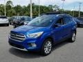 2017 Lightning Blue Ford Escape Titanium  photo #1