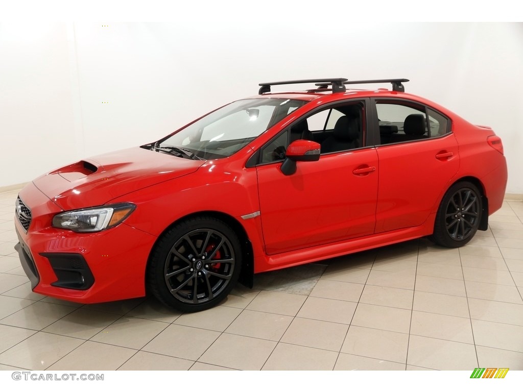 Pure Red 2018 Subaru WRX Limited Exterior Photo #127699305