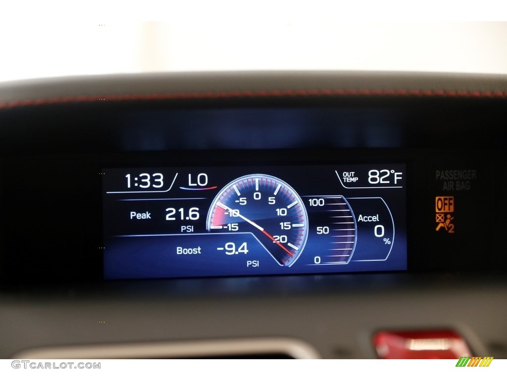 2018 Subaru WRX Limited Gauges Photo #127699482