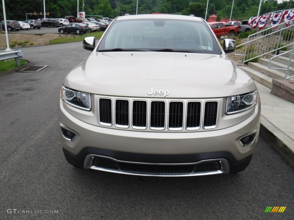 2015 Grand Cherokee Limited 4x4 - Cashmere Pearl / Black/Light Frost Beige photo #5