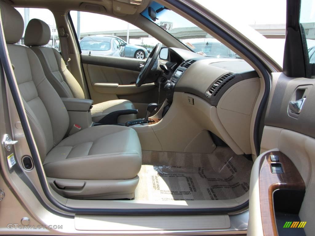 2006 Accord EX-L Sedan - Desert Mist Metallic / Ivory photo #18