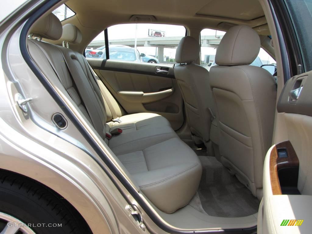 2006 Accord EX-L Sedan - Desert Mist Metallic / Ivory photo #19