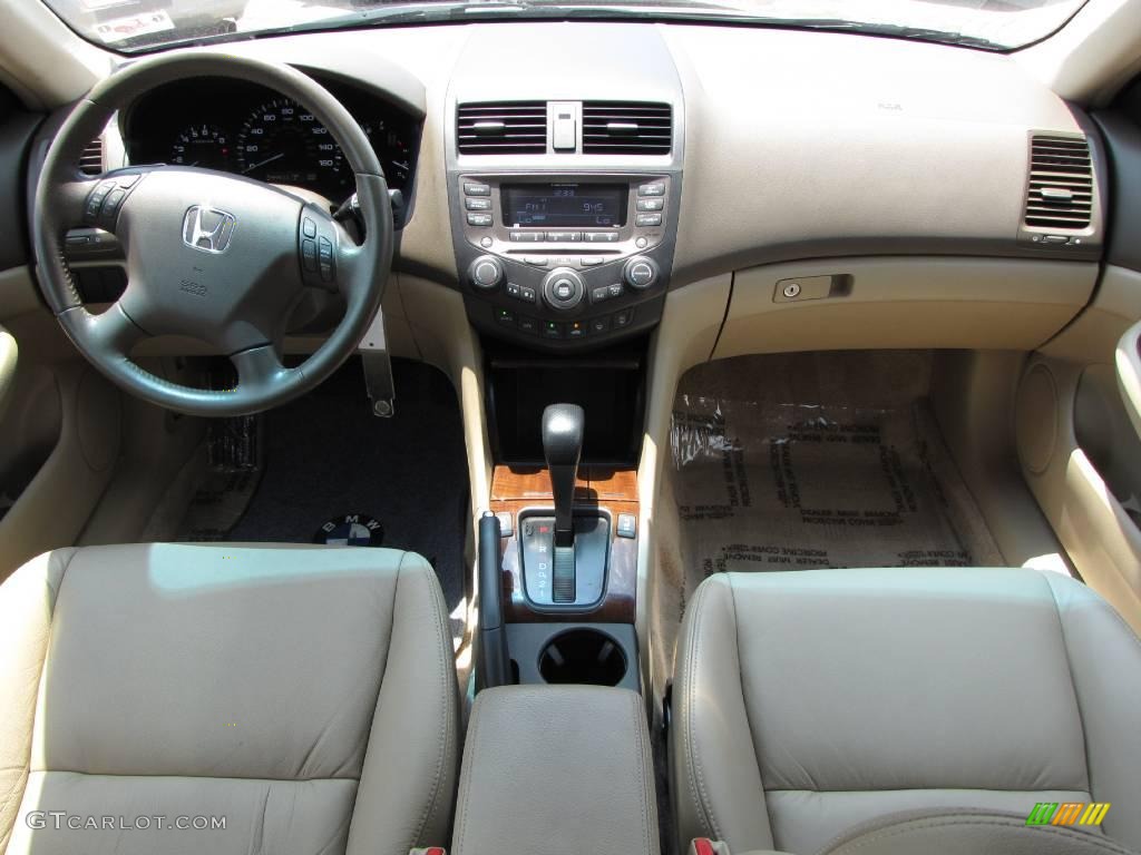 2006 Accord EX-L Sedan - Desert Mist Metallic / Ivory photo #20