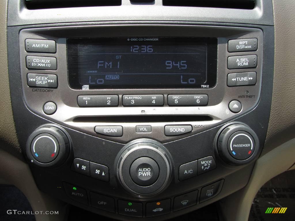 2006 Accord EX-L Sedan - Desert Mist Metallic / Ivory photo #26