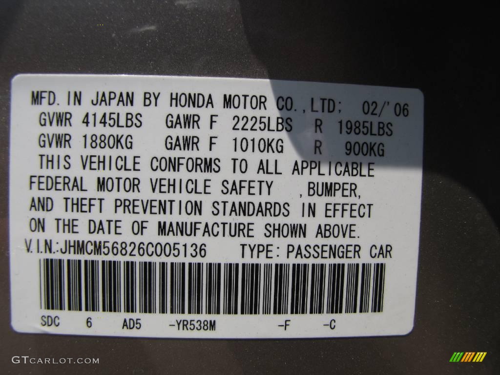 2006 Accord EX-L Sedan - Desert Mist Metallic / Ivory photo #32
