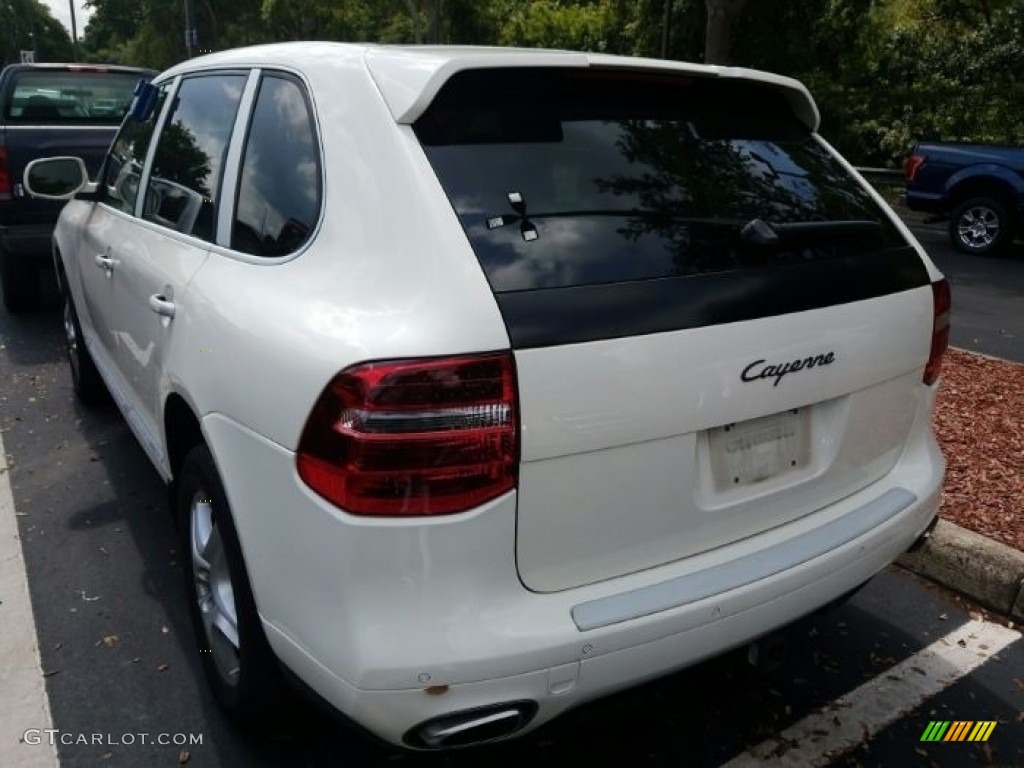 2009 Cayenne Tiptronic - Sand White / Havanna/Sand Beige photo #3