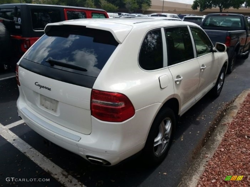 2009 Cayenne Tiptronic - Sand White / Havanna/Sand Beige photo #4