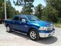 2018 Blue Streak Pearl Ram 1500 Laramie Crew Cab 4x4  photo #7