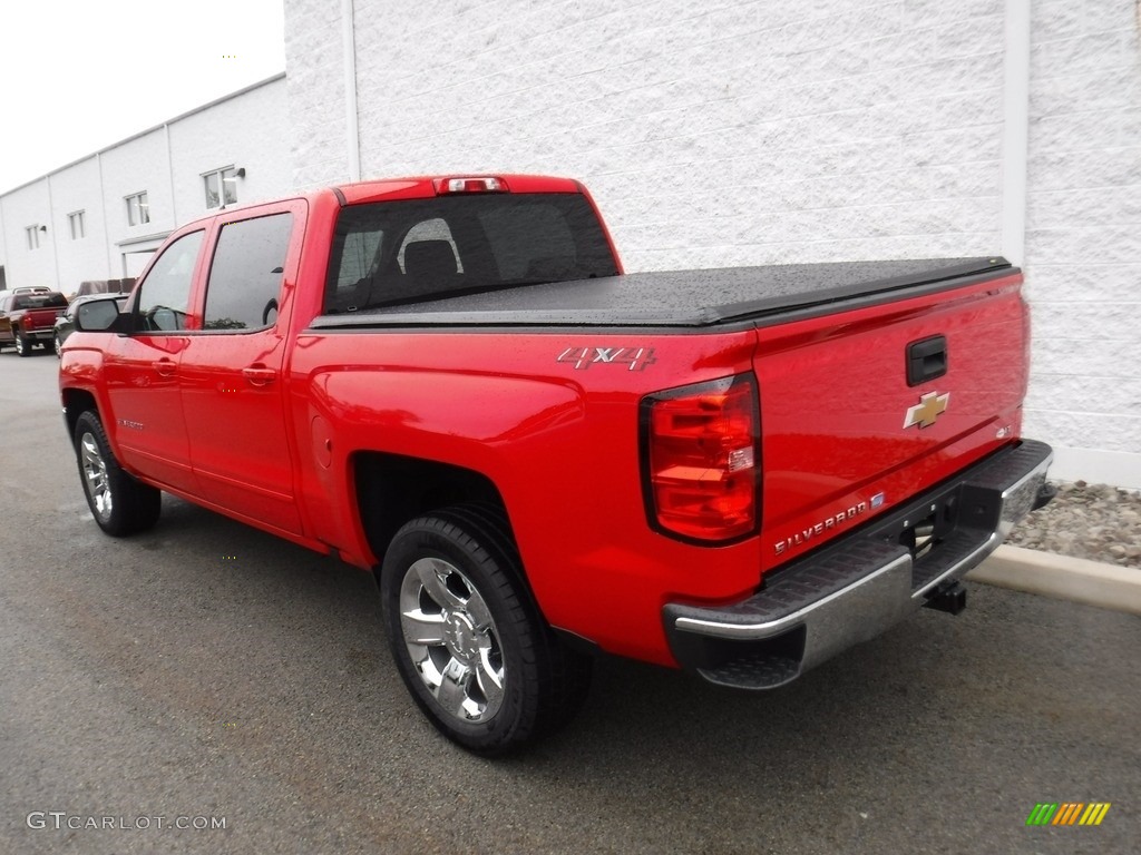 2018 Silverado 1500 LT Crew Cab 4x4 - Red Hot / Dark Ash/Jet Black photo #12