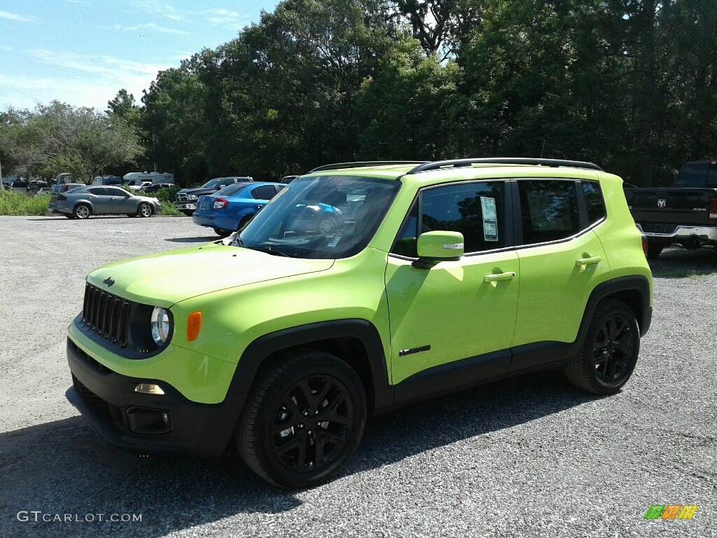 2018 Renegade Altitude - Hypergreen / Black photo #1