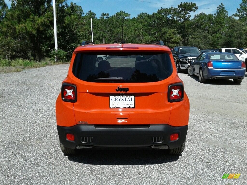 2018 Renegade Altitude - Omaha Orange / Black photo #4