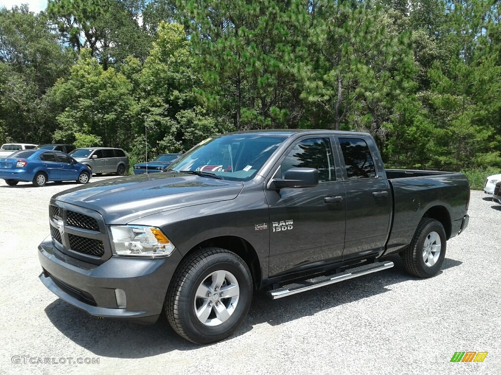 2018 1500 Express Quad Cab - Granite Crystal Metallic / Black/Diesel Gray photo #1