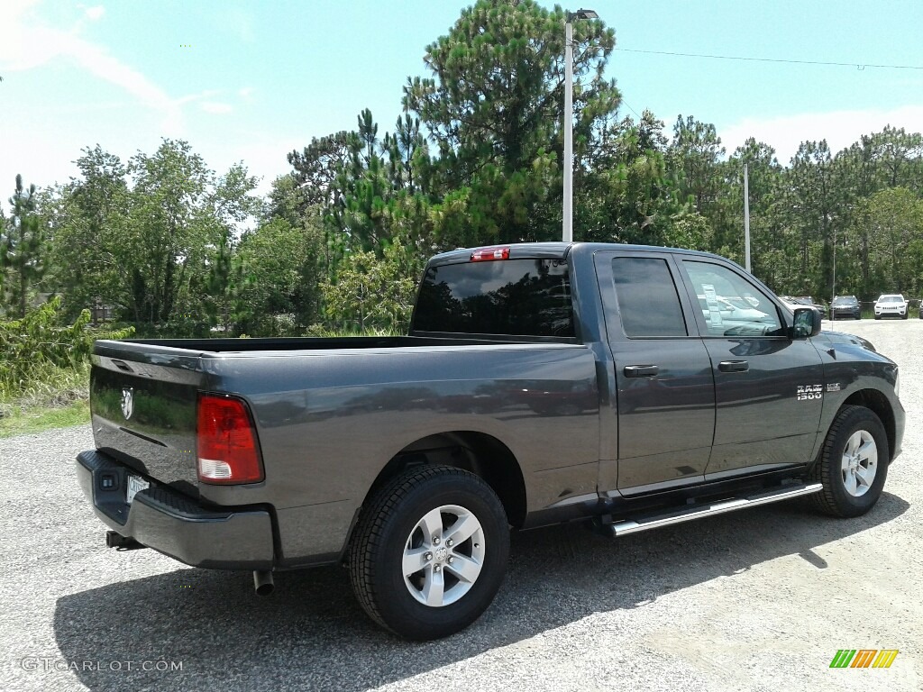 2018 1500 Express Quad Cab - Granite Crystal Metallic / Black/Diesel Gray photo #5