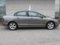 2008 Galaxy Gray Metallic Honda Civic EX Sedan  photo #2