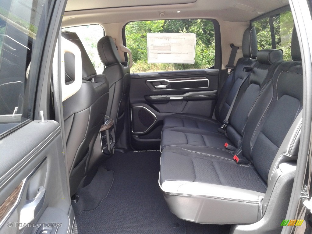2019 1500 Laramie Crew Cab 4x4 - Diamond Black Crystal Pearl / Black photo #12
