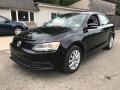 2011 Black Volkswagen Jetta SE Sedan  photo #2