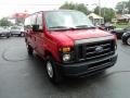2009 Red Ford E Series Van E250 Super Duty Commercial  photo #19