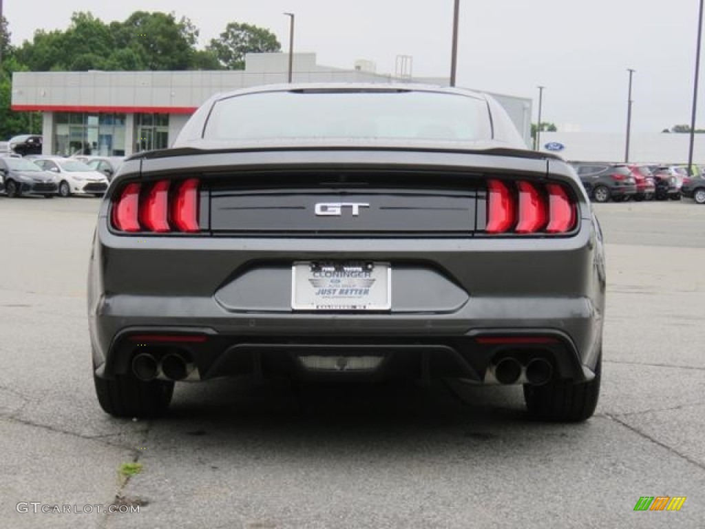 2018 Mustang GT Fastback - Magnetic / Ebony photo #23