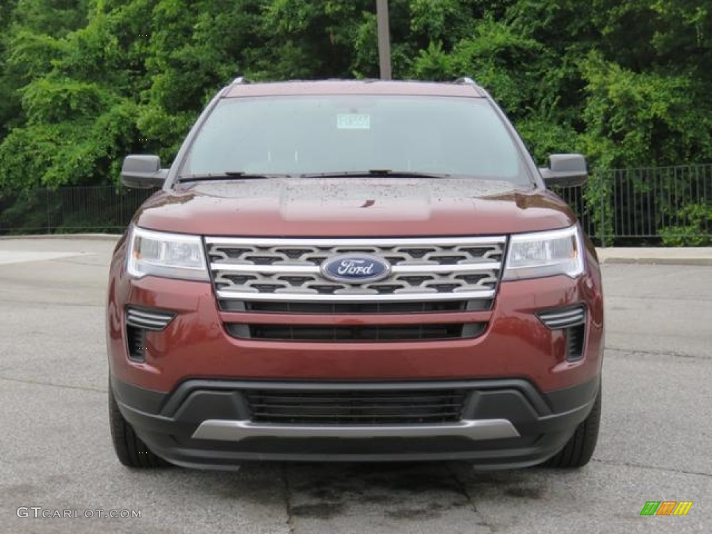 2018 Explorer XLT - Cinnamon Glaze / Medium Stone photo #2