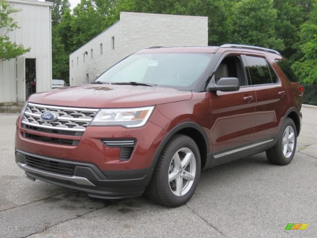 2018 Explorer XLT - Cinnamon Glaze / Medium Stone photo #3
