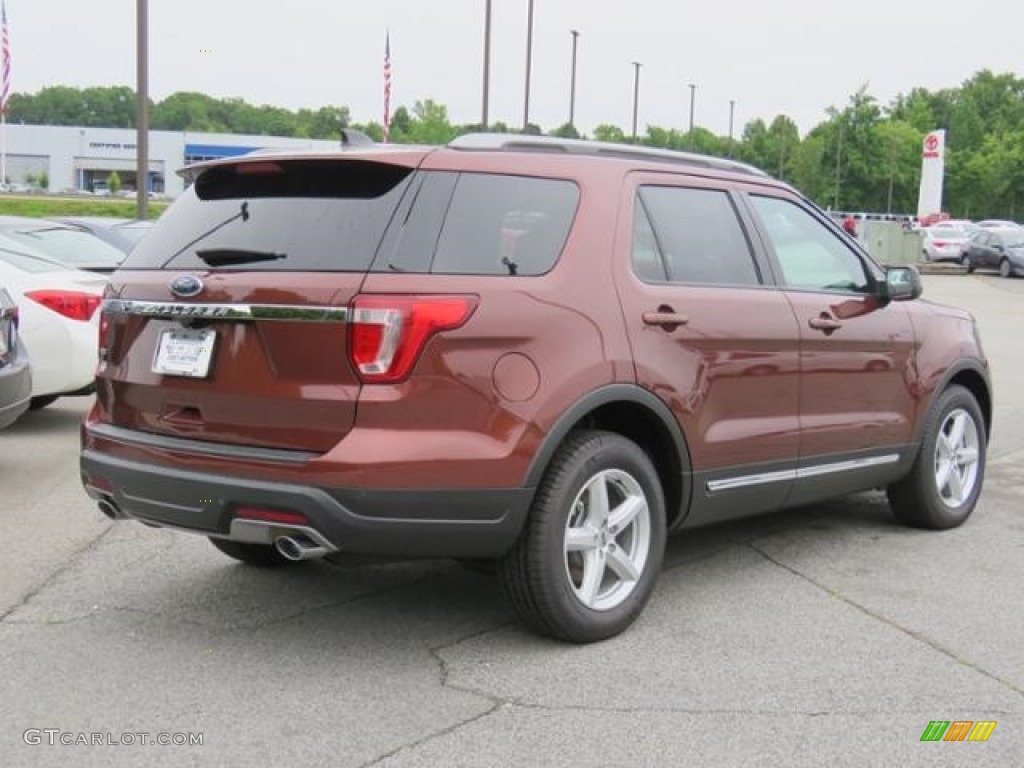 2018 Explorer XLT - Cinnamon Glaze / Medium Stone photo #24