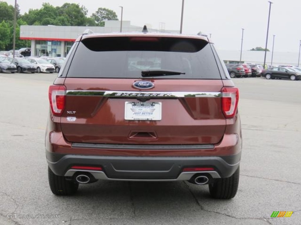 2018 Explorer XLT - Cinnamon Glaze / Medium Stone photo #25