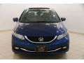 2014 Dyno Blue Pearl Honda Civic EX-L Sedan  photo #2