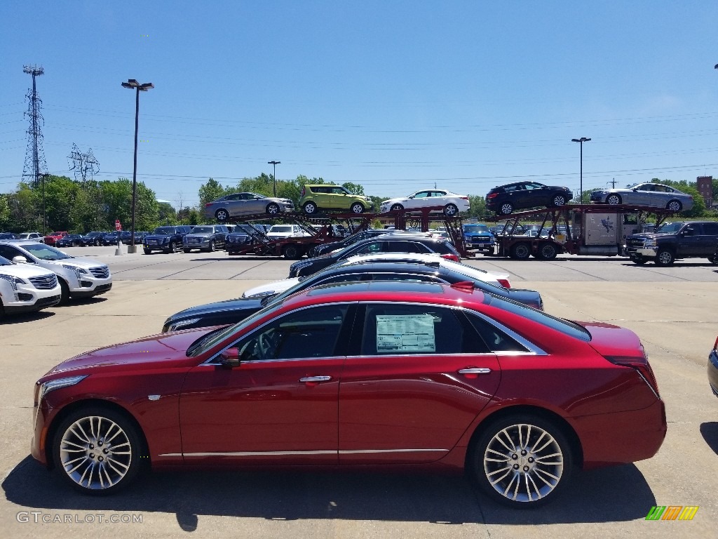 2018 CT6 3.6 Luxury AWD Sedan - Red Horizon Tintcoat / Jet Black photo #2