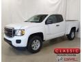 2018 Summit White GMC Canyon Extended Cab  photo #1