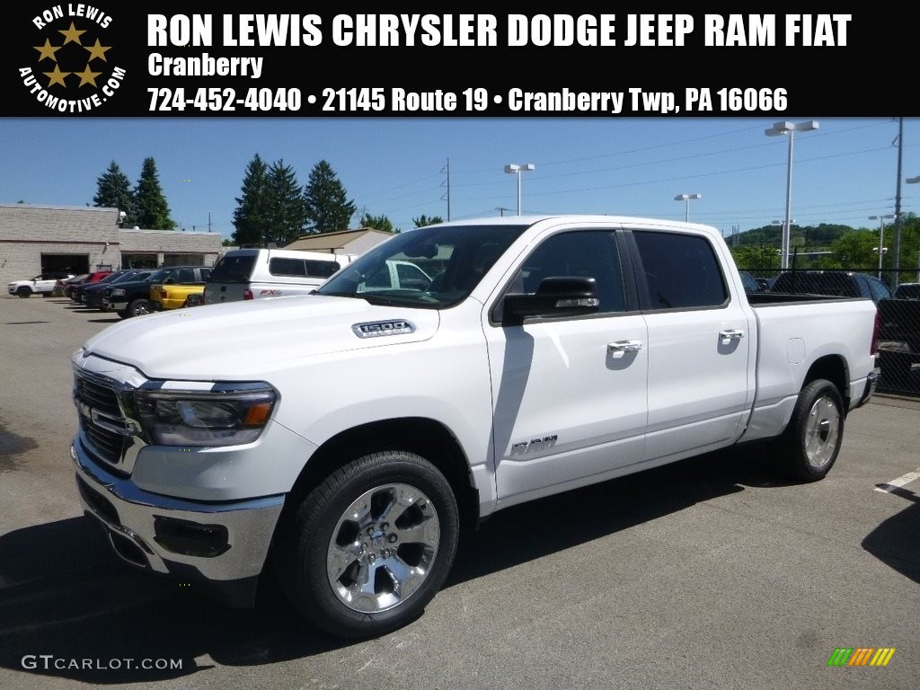 2019 1500 Big Horn Crew Cab 4x4 - Bright White / Black photo #1