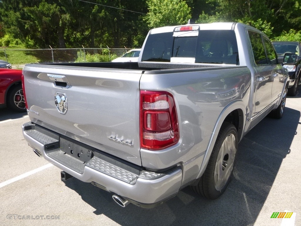 2019 1500 Limited Crew Cab 4x4 - Billett Silver Metallic / Black photo #5