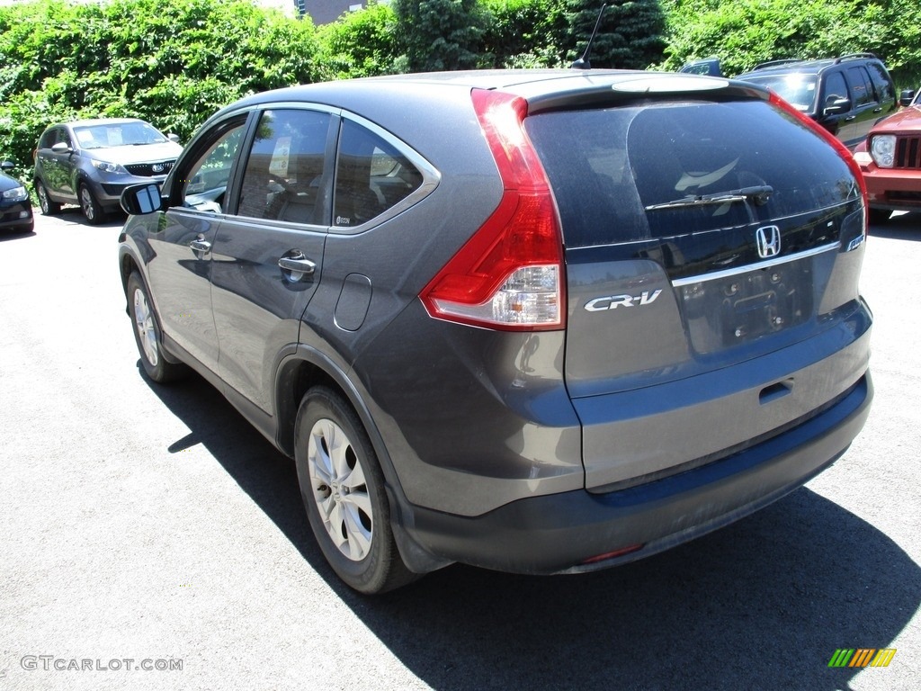 2012 CR-V EX 4WD - Polished Metal Metallic / Gray photo #5