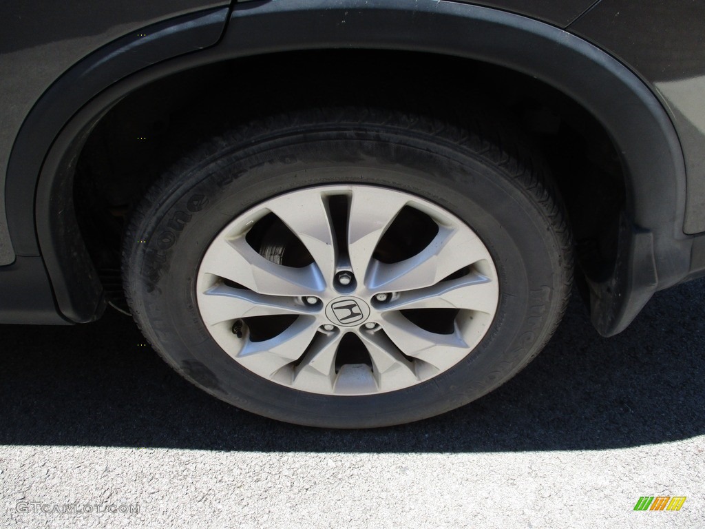 2012 CR-V EX 4WD - Polished Metal Metallic / Gray photo #6