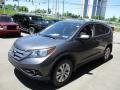 2012 Polished Metal Metallic Honda CR-V EX 4WD  photo #7