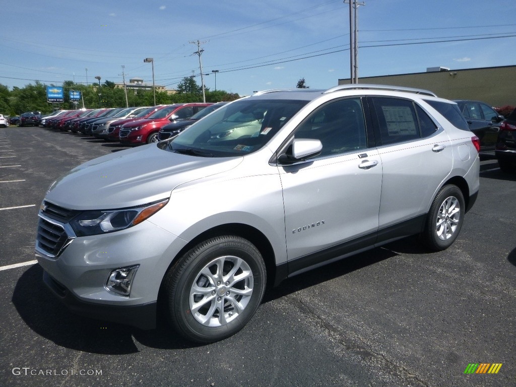 2018 Equinox LT AWD - Silver Ice Metallic / Jet Black photo #1