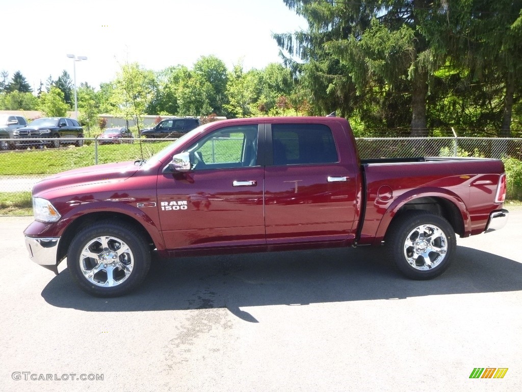 2018 1500 Limited Crew Cab 4x4 - Delmonico Red Pearl / Black photo #2