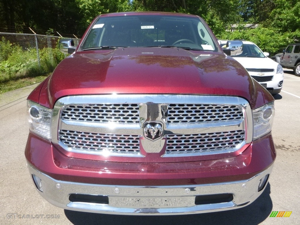 2018 1500 Limited Crew Cab 4x4 - Delmonico Red Pearl / Black photo #8