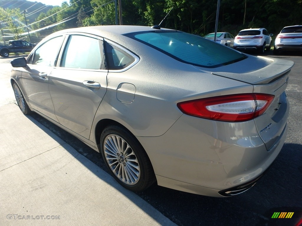 2016 Fusion Titanium AWD - Tectonic Metallic / Charcoal Black photo #5