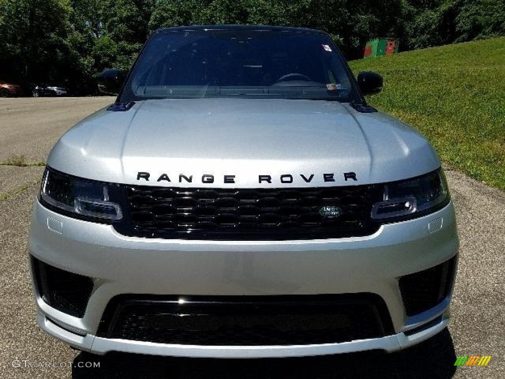 2018 Range Rover Sport HSE Dynamic - Indus Silver Metallic / Ebony photo #8